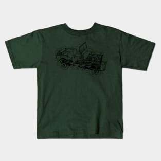 GP 4x4 Blueprint Kids T-Shirt